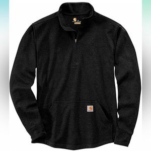Carhartt Men's Relaxed Fit Heavyweight Long-Sleeve 1/2-zip Thermal Shirt. Size L